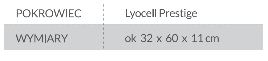 poduszka Perfekt - pokrowiec Lyocell Prestige